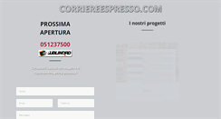 Desktop Screenshot of corriereespresso.com